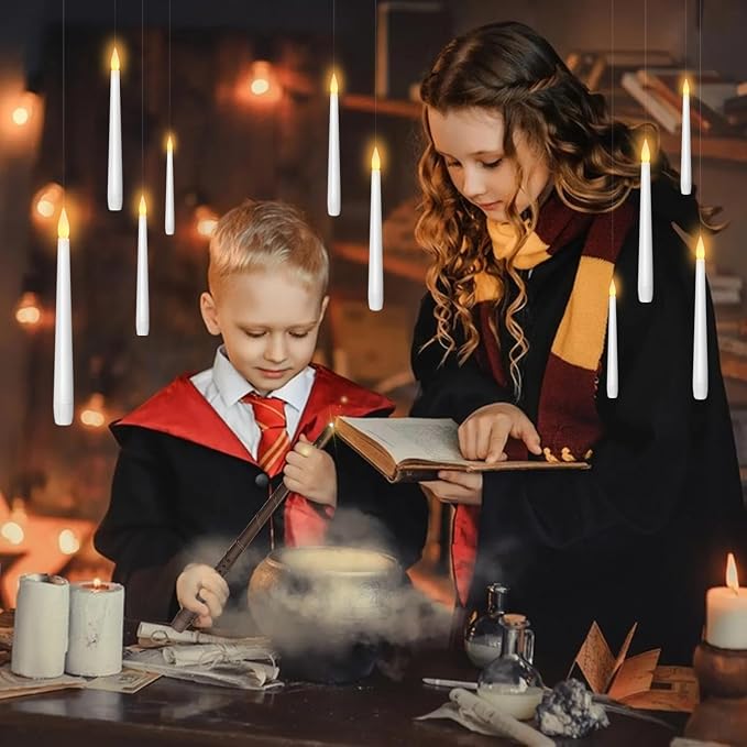 Kakoya Flameless Floating Candles with Wand